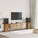 vidaXL Speaker stands 2 engineered wood