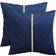 Shein pc Navy Velvet Cushion Cover Gold, Blue (35x35cm)