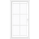 Klarvinduer BH1-6_138 Trä Sidohängt fönster 2-glasfönster 41x60cm