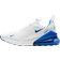 Nike Air Max 270 M - White/Game Royal/Racer Blue