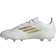 adidas Kid's F50 Pro Firm FG - Cloud White/Gold Metallic/Cloud White