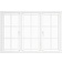 Klarvinduer BH3-18_138 Trä Sidohängt fönster 2-glasfönster 119x60cm