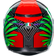 AGV K3 Kamaleon Black/Red/Green Casque Adulte