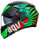 AGV K3 Kamaleon Black/Red/Green Casque Adulte