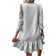 Shein Puff Sleeve Ruffle Hem Smock Dress