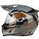 Klim Krios Pro Rally Carbon Motorcross helm, bruin, afmeting voor man