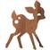 ferm LIVING My Deer Væglampe