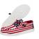 Hey Dude Wally Americana M - Red/White