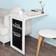 SoBuy Collapsible White Writing Desk 75x50cm