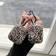 Shein Leopard Print Earphone Cover Compatible With Airpods