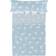 HappyFriday Basic Kids Clouds Bed Sheet Blue (270x160cm)