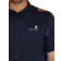 Knowledge Cotton Apparel Embroidery Box fit Short Sleeve Shirt - Night Sky