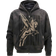 Represent Spirits Mascot Zip Up Printed Hoodie - Aged Black