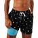 Chubbies The Beach Essentials Lined Classic Swim Trunk 5.5" - Black Icon