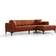 Sofa Atelier Naoko Red Sofa 250cm 3-Sitzer