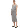 Mamalicious Robe midi à bretelles Taille Gris