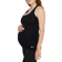 Nike Women's Dri-Fit Maternity Tank Black/White (CQ9295-010)