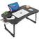 Fayquaze Lap Laptop Desk, Portable Foldable Laptop Bed Table with Storage Drawer and Cup Holder, Laptop Lap Desk Laptop Bed Stand Tray Table Serving Tray for Eating, Reading and Working