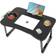 Fayquaze Lap Laptop Desk, Portable Foldable Laptop Bed Table with Storage Drawer and Cup Holder, Laptop Lap Desk Laptop Bed Stand Tray Table Serving Tray for Eating, Reading and Working