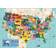 Mudpuppy Map of the U.S.A 70 Pieces
