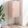 vidaXL Tall Pink Storage Cabinet 39x107cm