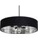 AFX Celine Black/Silver Pendant Lamp 30"