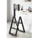 Gejst Reech Step Ladder Black Seating Stool 47cm