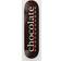 Chocolate Capps The Bar 8" Skateboard deck Uni brown