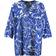 Samoon Organic Cotton Tunic - Blue Splash Patterned