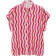 Mango Printed Short Sleeved Shirt - Fuchsia