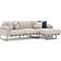 JVMoebel Modern Grey Sofa 252cm 4pcs 4 Seater