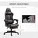 Vinsetto Racing Gaming Chair Diamond PU Leather Office - Brown