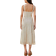 Farm Rio Richelieu Sleeveless Midi Dress - White