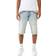 True Religion Men's Ricky Super T Distressed Denim Short - Shore Light Wash With Rips