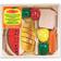 Melissa & Doug Cutting Food Wooden Play Food