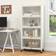 Costway Baker's White Storage Cabinet 60x154cm