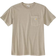 Carhartt Re Engineered Relaxed Fit Lightweight Short Sleeve Garment Dyed Pocket T-shirt - Greige