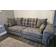 Verona Scatter Grey Sofa 250cm 4 Seater