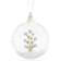 Swarovski Annual Edition White Christmas Tree Ornament 3.1"