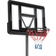 Costway Portable 4.25-10FT Adjustable Basketball Hoop System w/44" Backboard 2 Nets