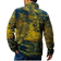 Atlas Bear All Over Print Fleece Jacket - Green