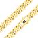 Nuragold Royal Monaco Miami Cuban Link Chain Necklace 11mm - Gold