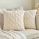 Shein pcs Soft Short Plush Pillow Case Beige (35x35cm)