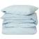 Lexington Wave Duvet Cover Blue, White (210x150cm)