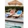 Lexington Velor Beach Bath Towel Blue (180x100cm)