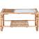 Home ESPRIT Rattan Natural/Transparent Soffbord 46x76cm