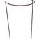 Garden Pride Rusty Bow Plant Supports -Raw Steel Designed to Rust