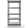 CLP Metal Unit Black Shelving System 90x90cm