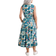 Seasalt Cornwall Belle Fit and Flare Midi Dress - Driftwood Marks Chalk