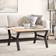 vidaXL 357923 Black Table Leg 43cm